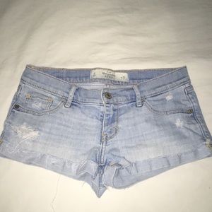 Low rise shorts